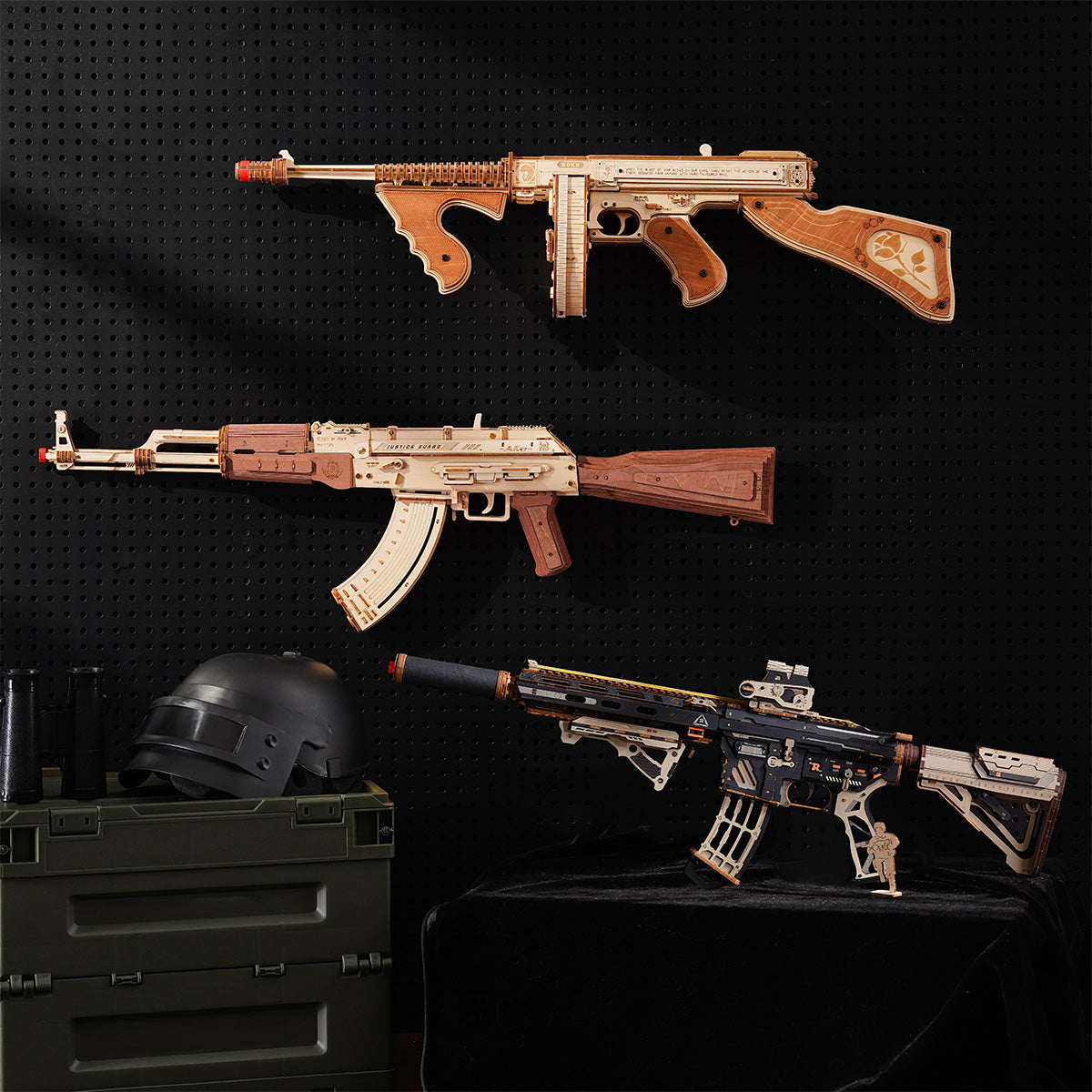 ROKR M416 Carbine 3D Wooden Puzzle LQB02 | Robotime