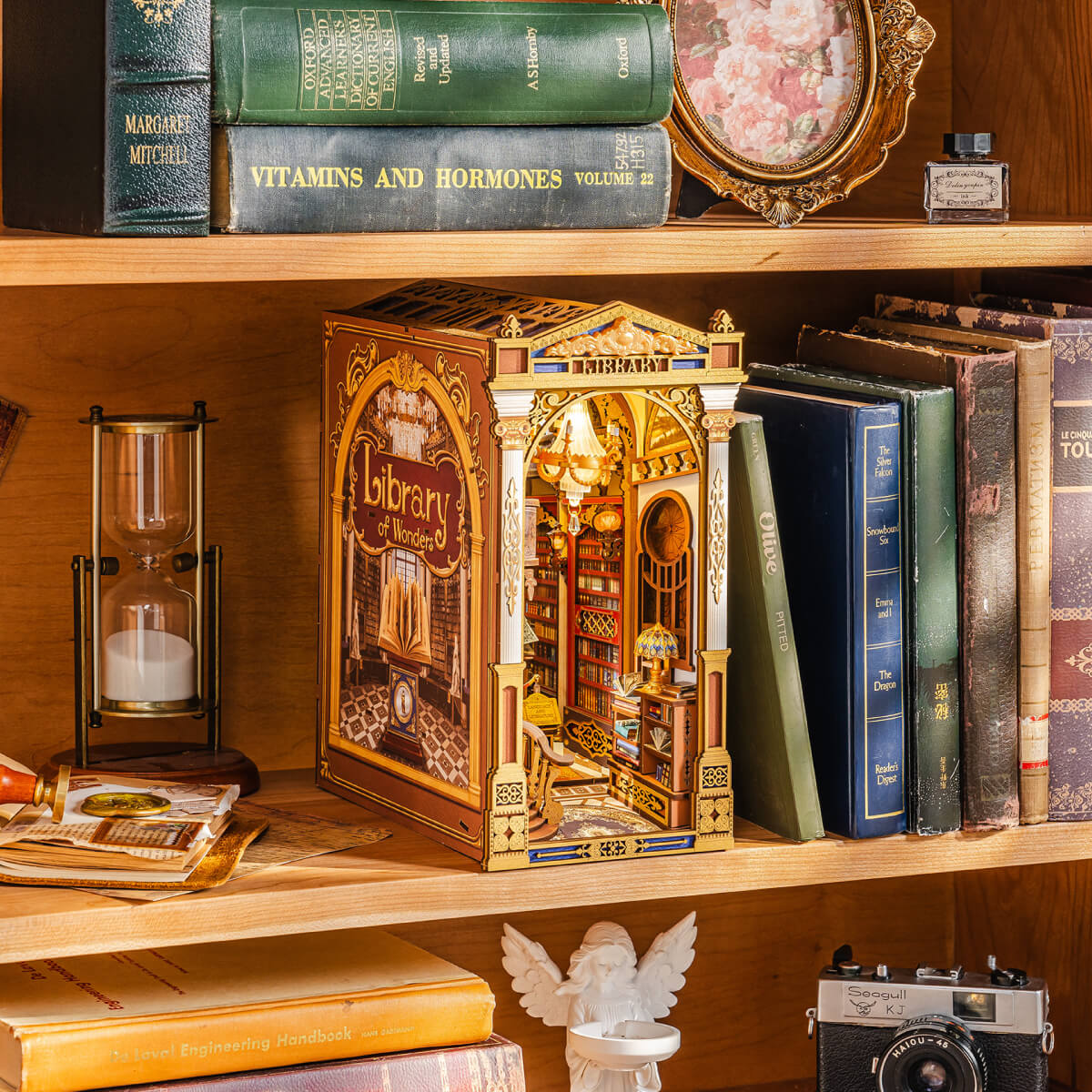Rolife Library of Wonders DIY Book Nook TGB16 | Robotime