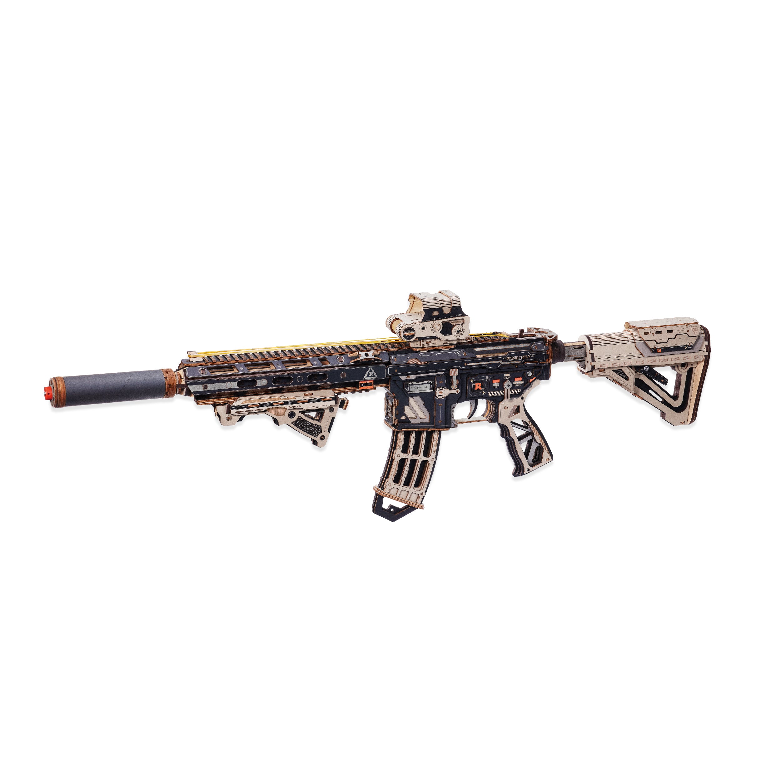 ROKR M416 Carbine 3D Wooden Puzzle LQB02 | Robotime