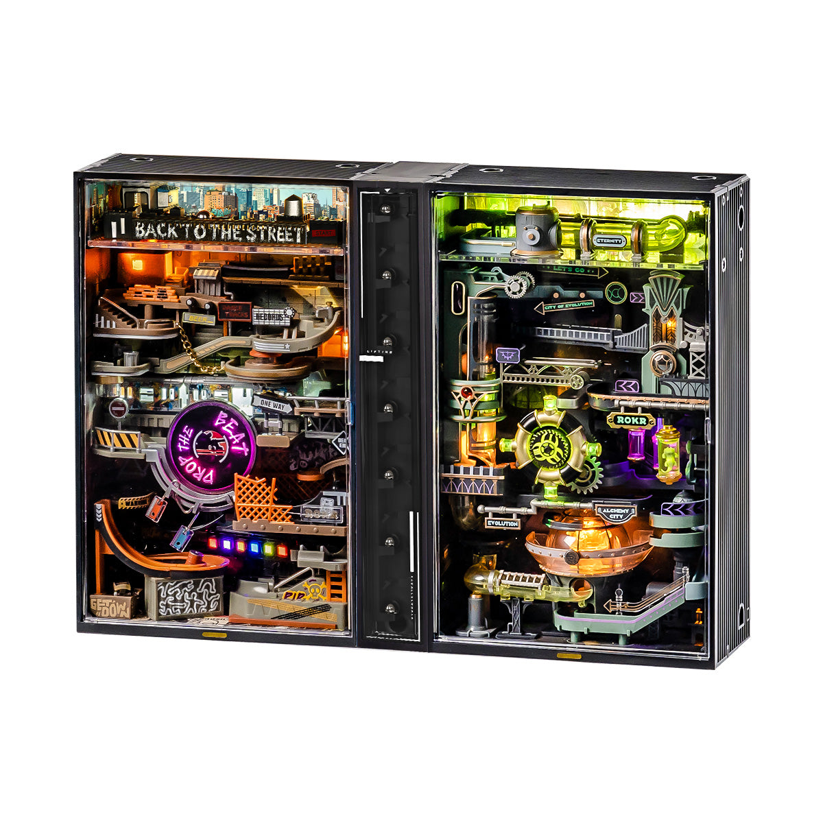 ROKR Alchemy City Marble Run Puzzle mécanique 3D MR04S