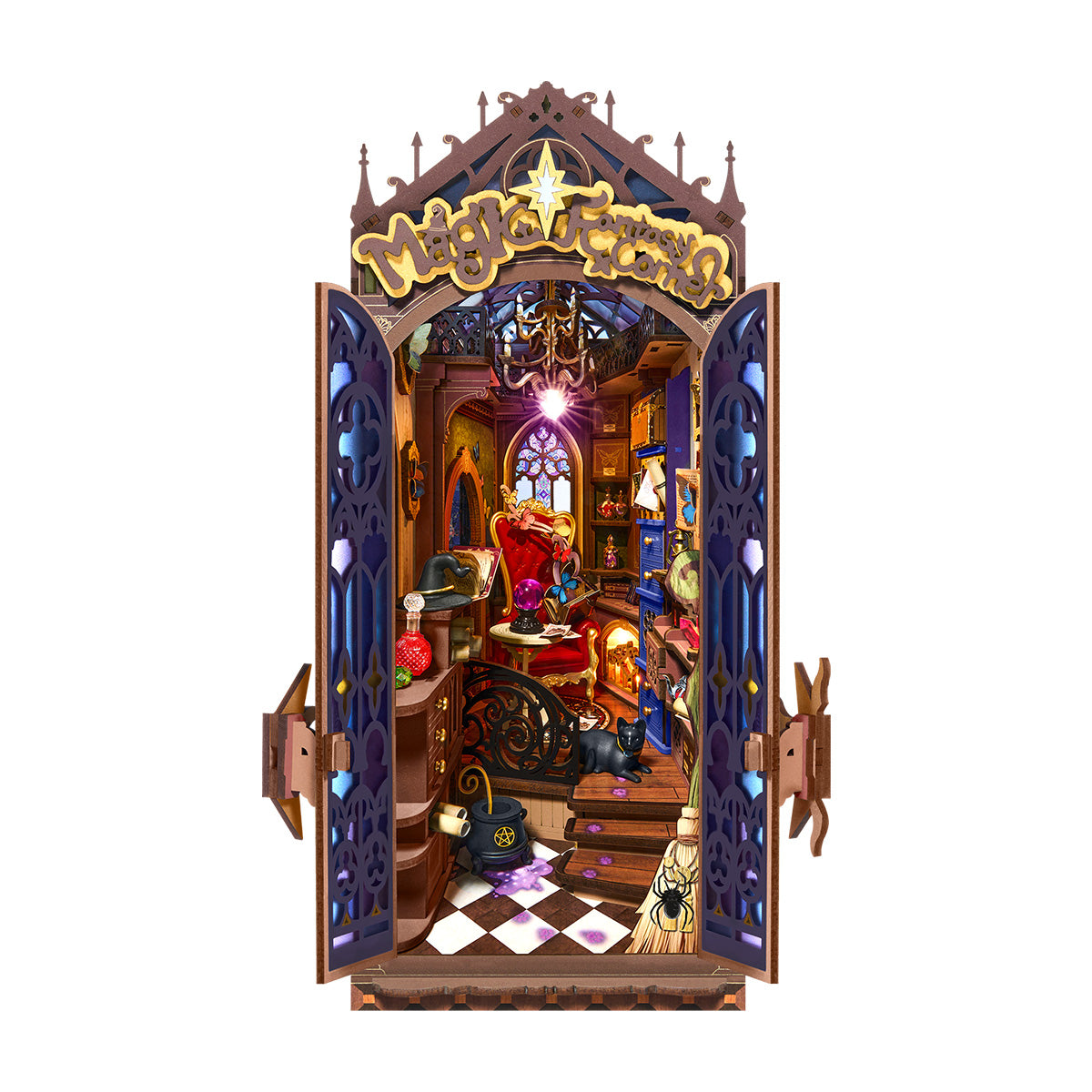 Rolife Magic Fantasy Corner DIY Boekenplank Inzetstuk TGB14