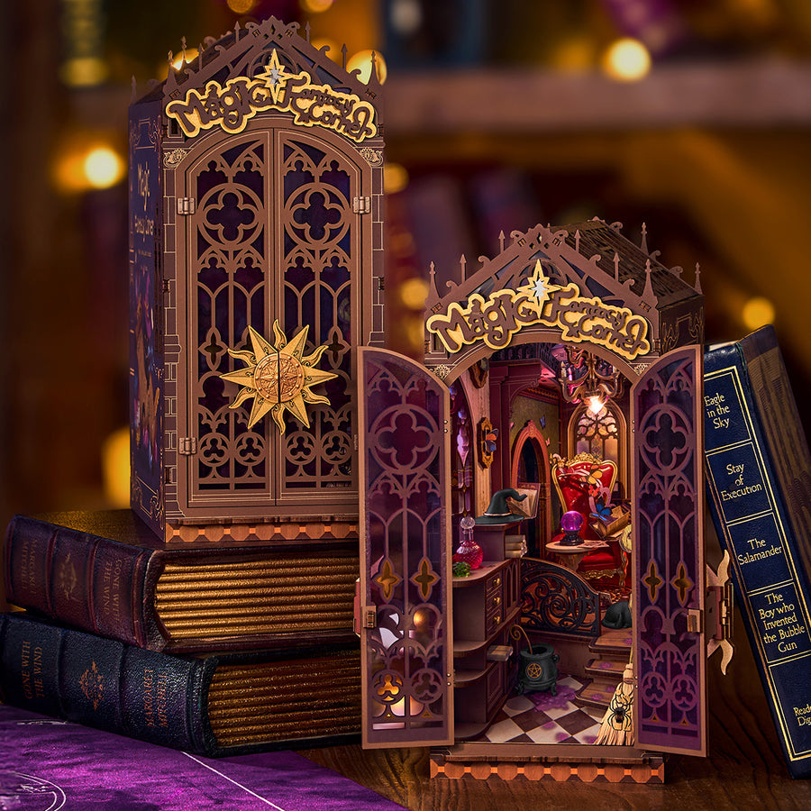 Rolife Magic Fantasy Corner DIY Bücherecke Regaleinsatz TGB14
