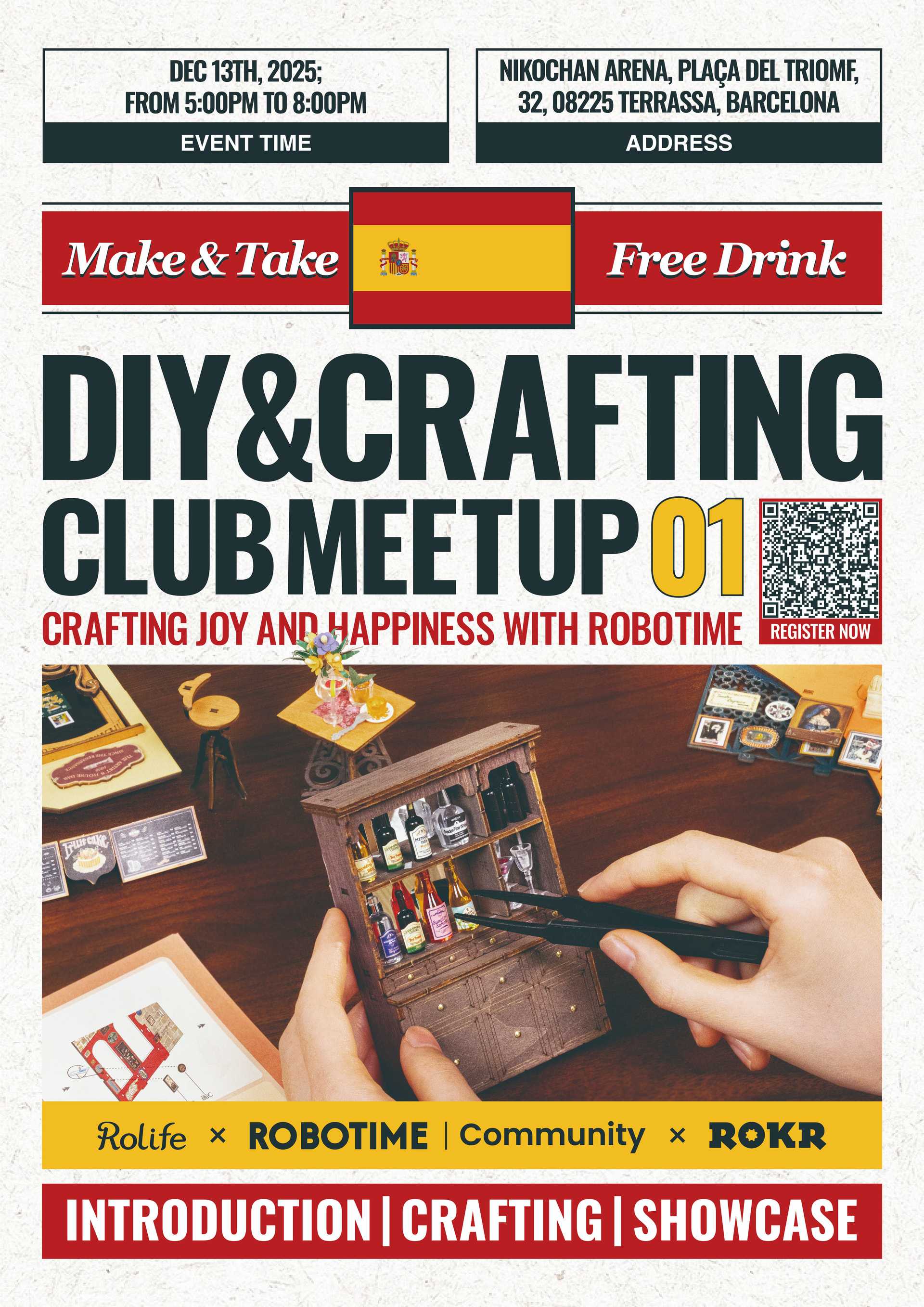 The poster Wendy prepared for the Barcelona meetup