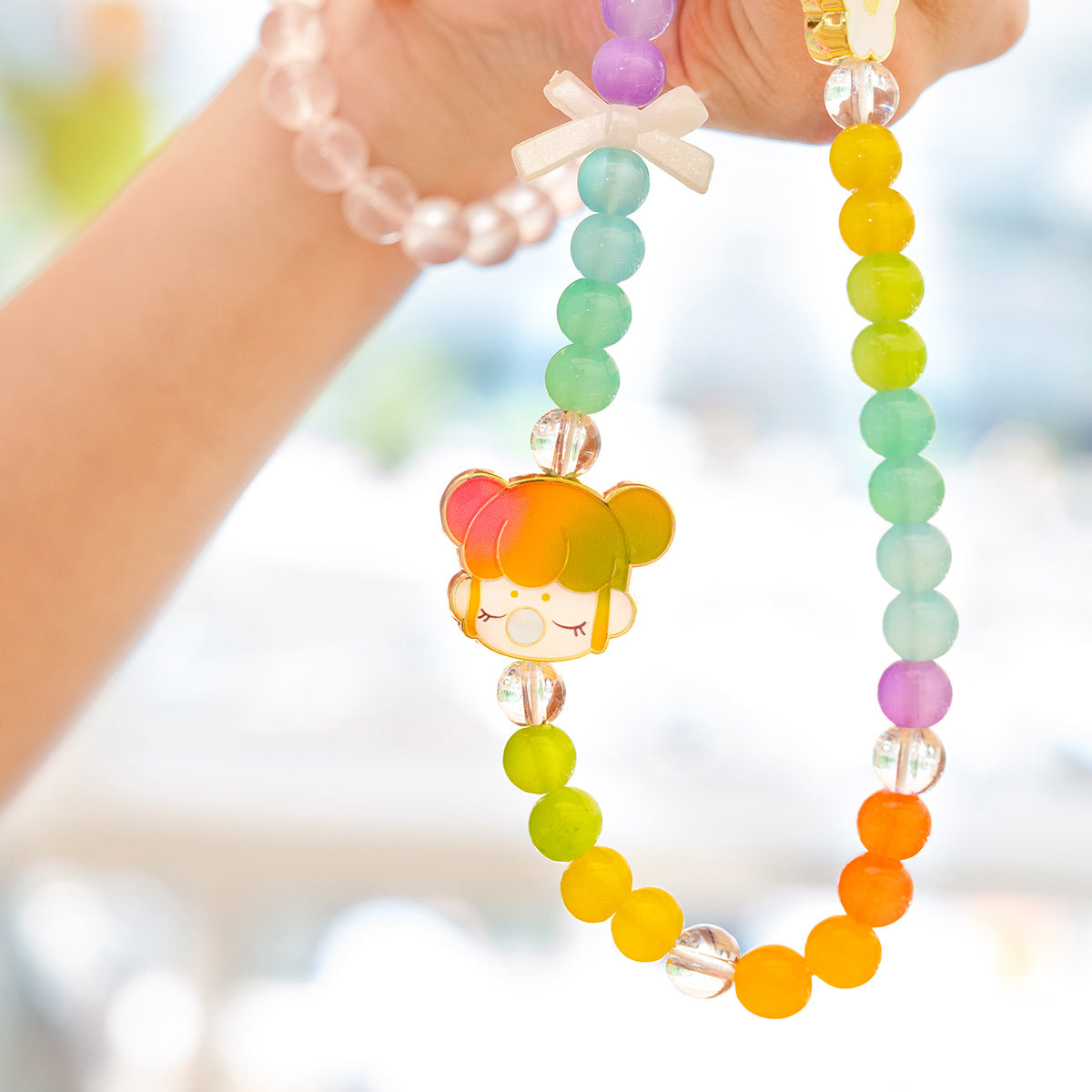 アクセサリー sweet Nanci Sweet Time Beaded Phone Charm - 6 Regular + 1 Secret | Robotime
