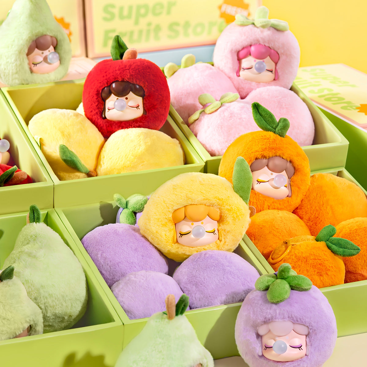 Rolife Nanci's Fruit Mood Surprise Plush Pendant MNCXX | Robotime