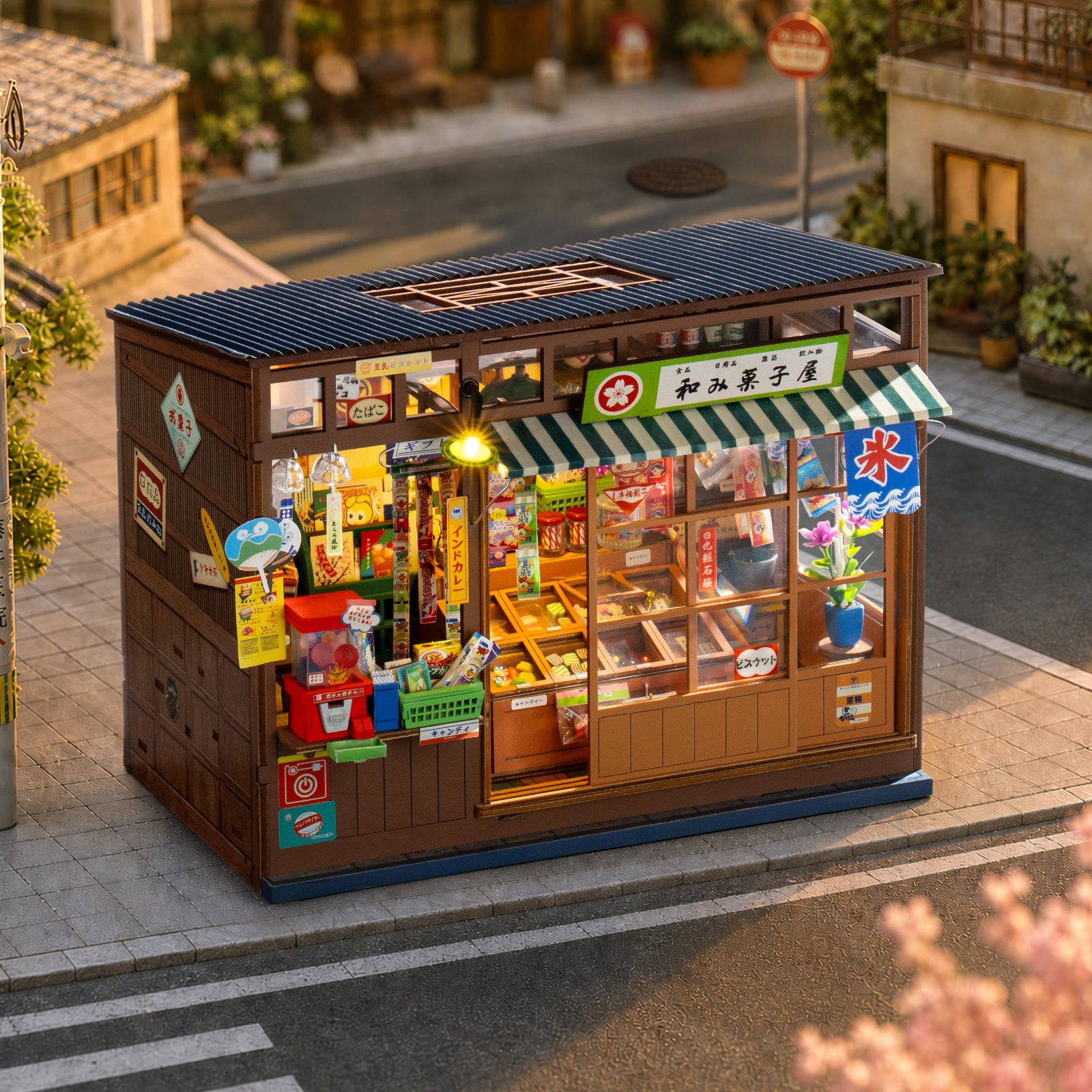 Nostalgic Corner Shop size chart image