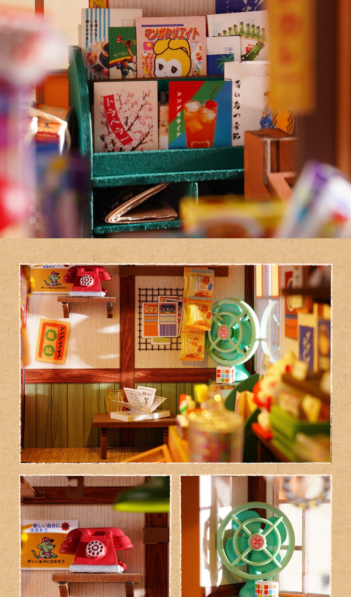 Nostalgic Corner Shop detail image showing tge05