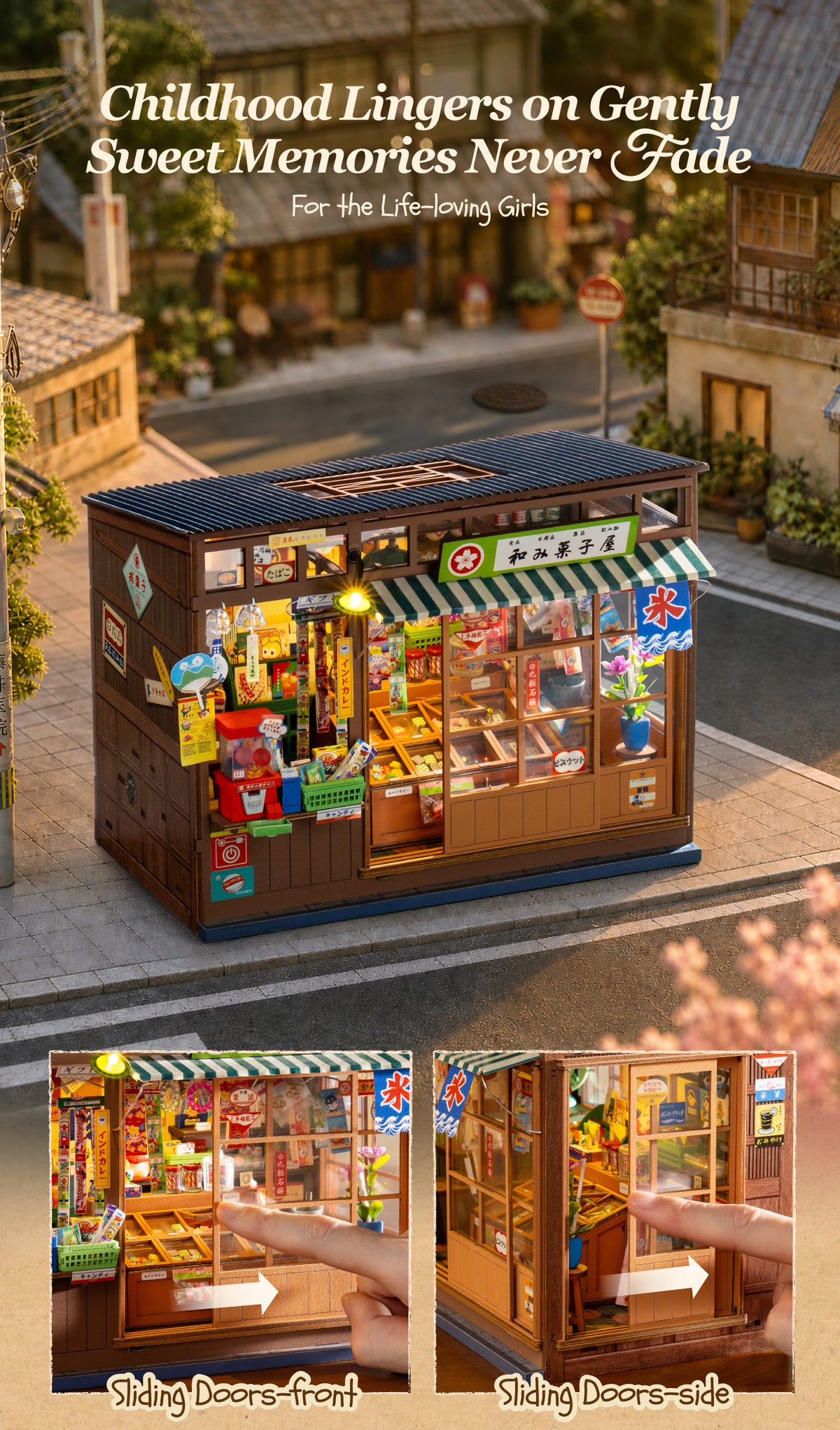 Nostalgic Corner Shop detail image showing tge05