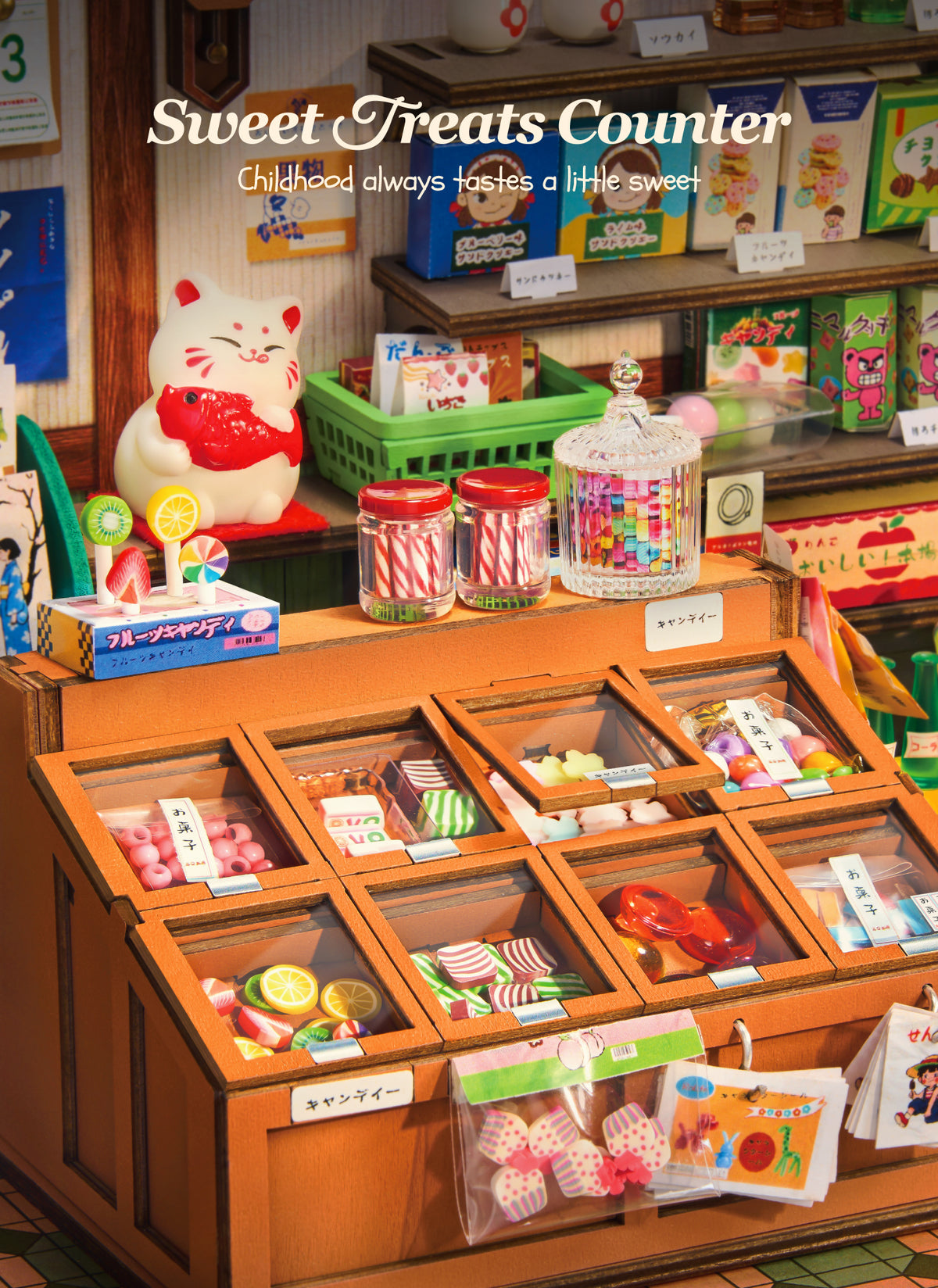 Nostalgic Corner Shop detail image showing tge05