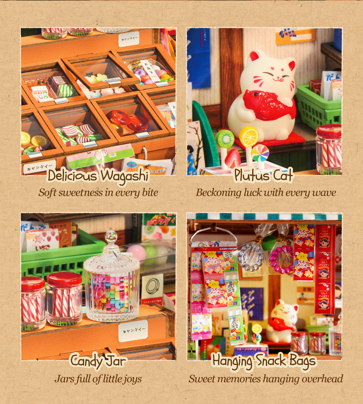 Nostalgic Corner Shop detail image showing tge05