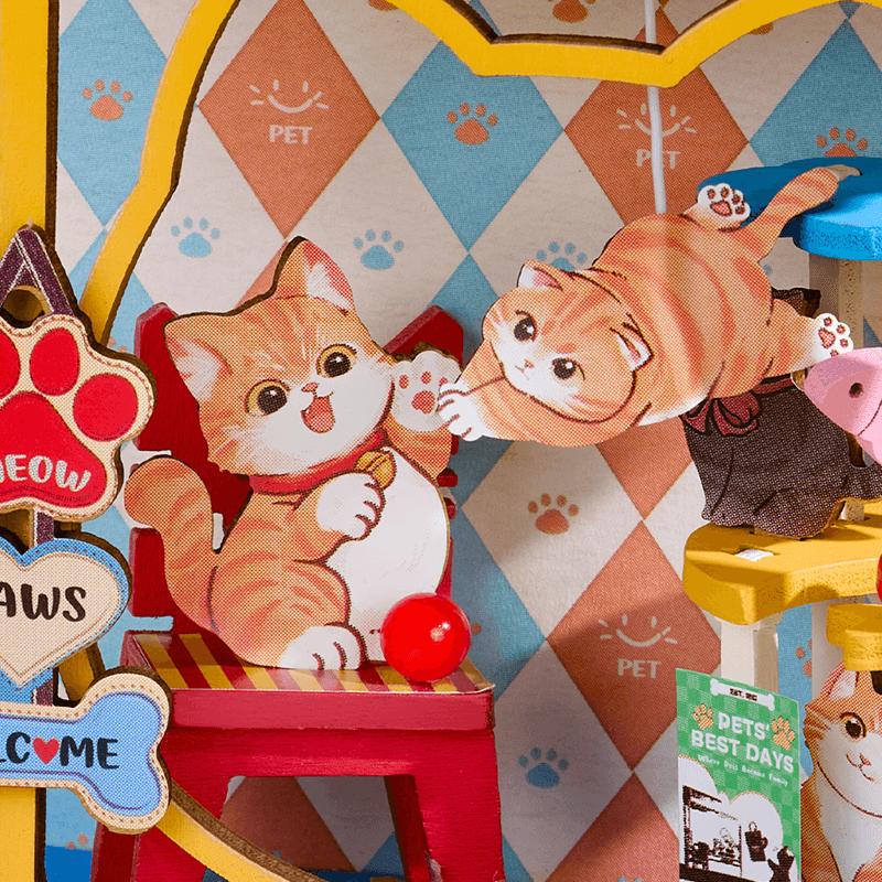 Whiskers on Wallpaper