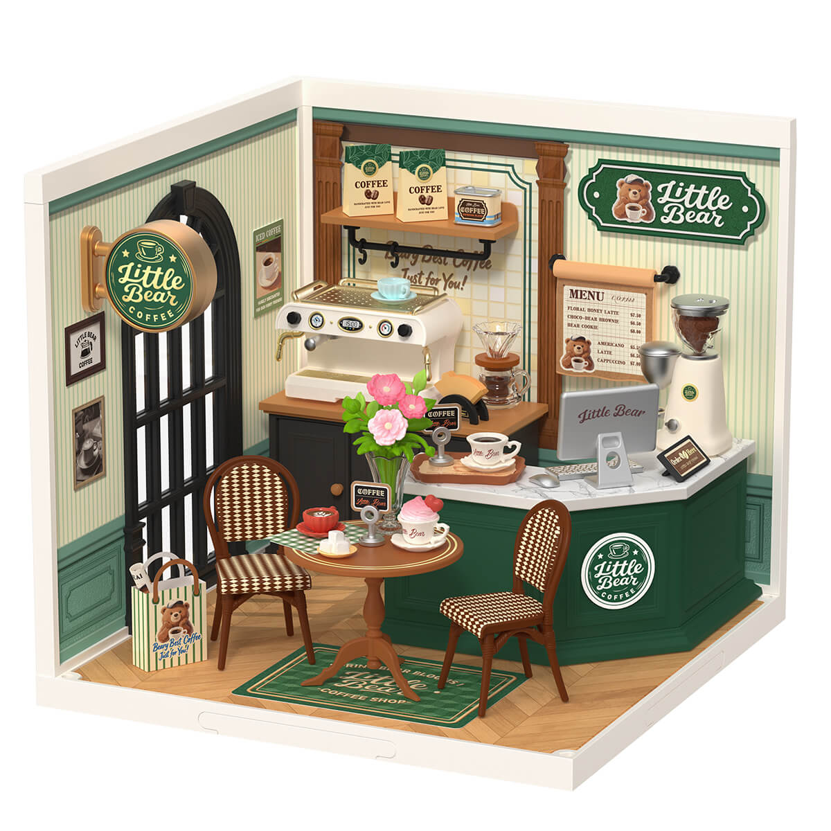 Rolife Perfect Romance Café DIY Miniature House DW028