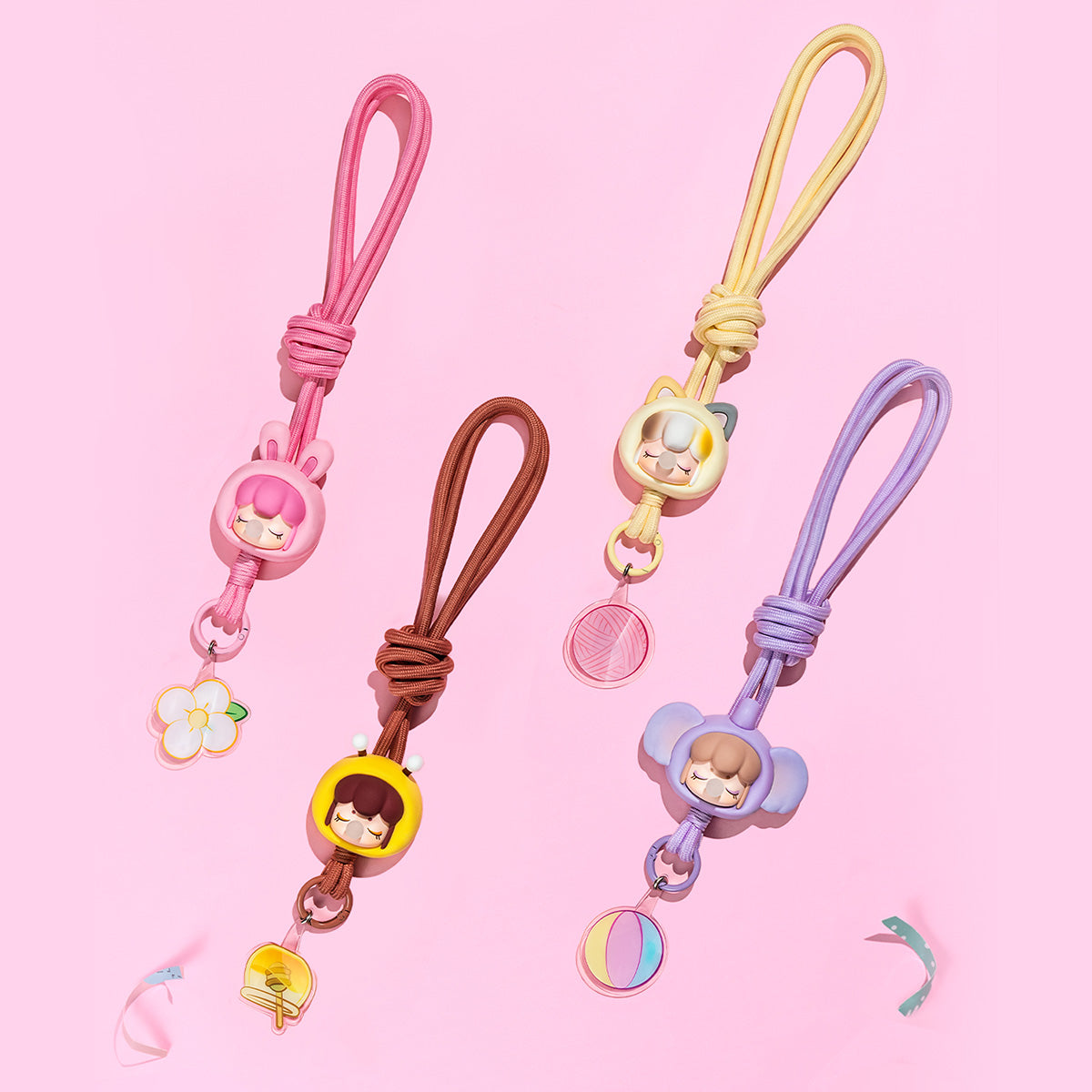 Rolife Baby Nanci Fluffy Party Phone Chain Blind Box | 6+1