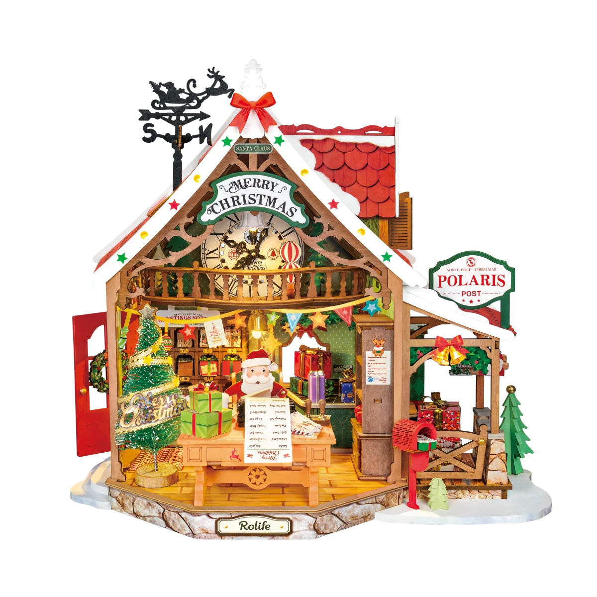 Rolife Polaris Post DIY Miniature House DG187