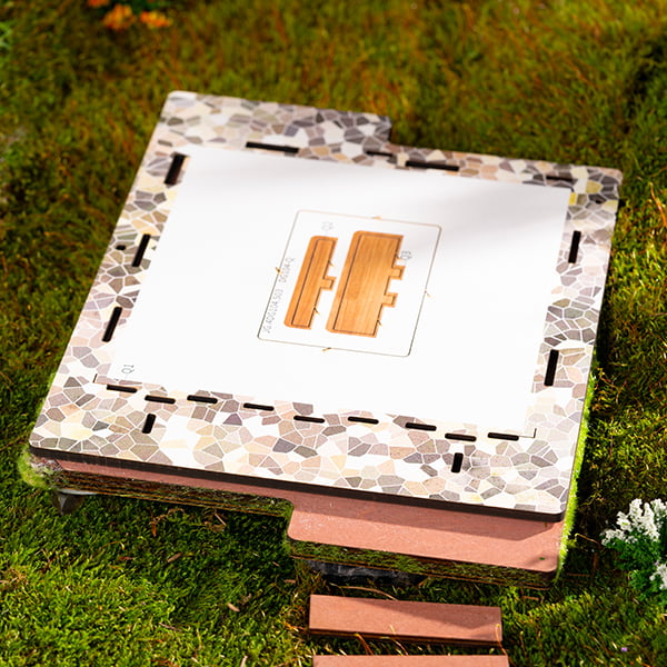 Revêtement de sol de style rural