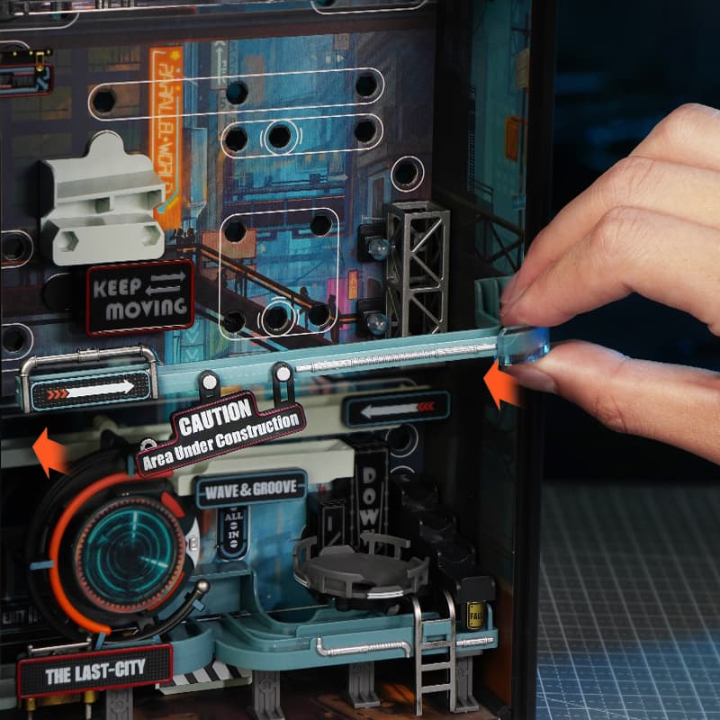 ROKR The Last City Marle Run Mechanical 3D Puzzle | Robotime
