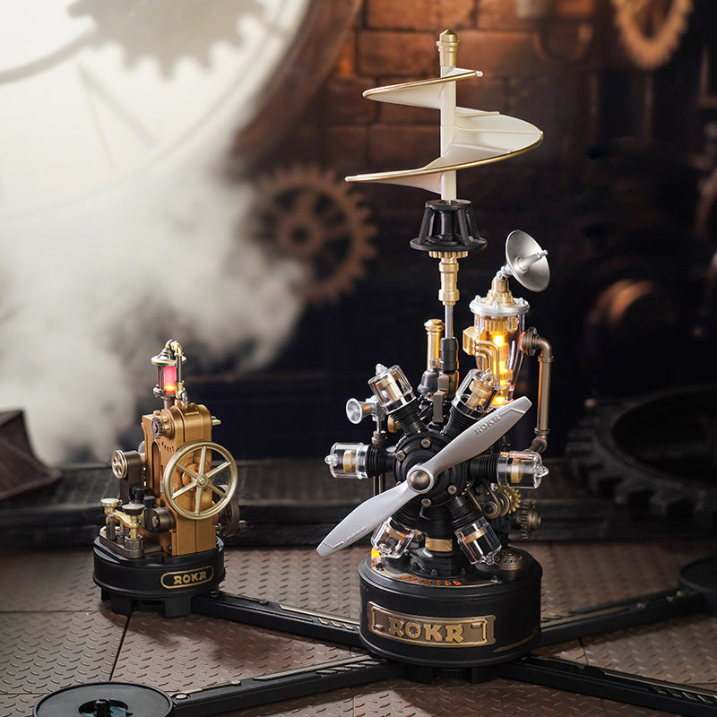 ROKR Leonardo da Vinci's Helicopter Mechanical 3D Puzzle CGL01