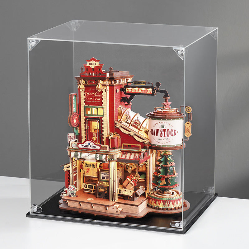 ROKR Display Case Stofkap voor 3D Puzzels RFM04