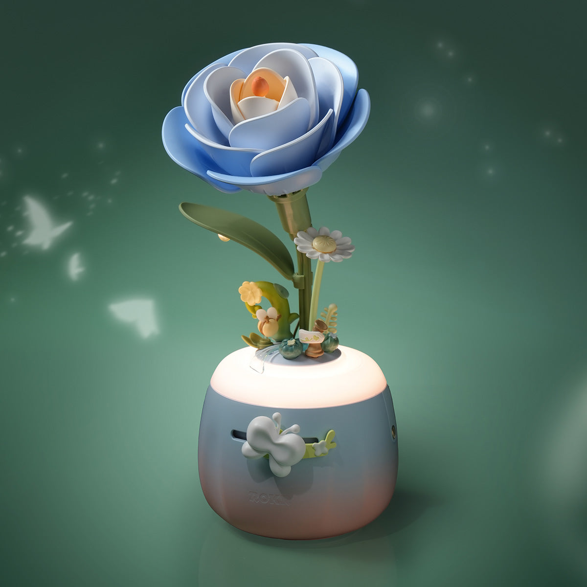 ROKR Starry Camellia Lamp DIY 3D Flower Night Light AF01S