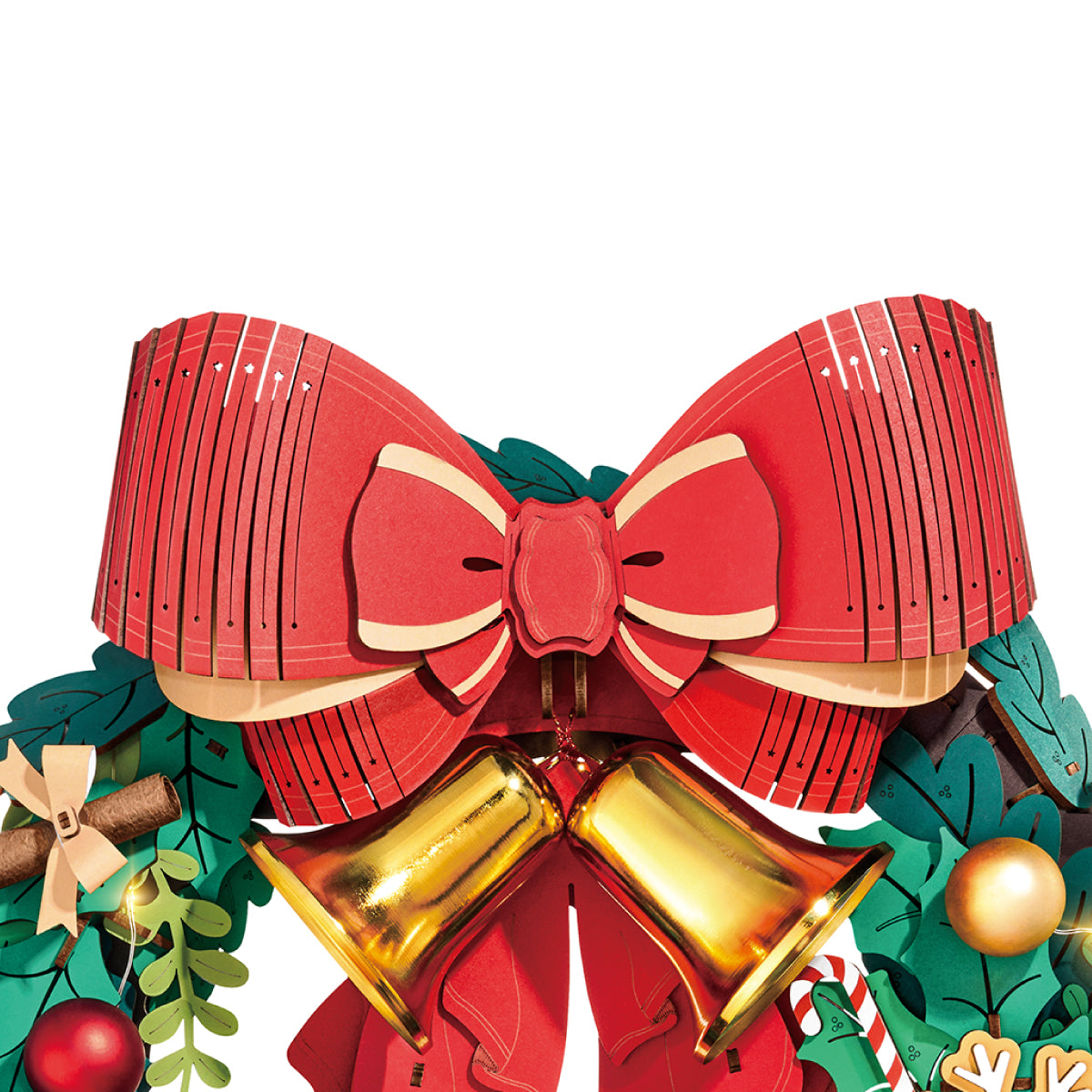 Rolife Christmas Wreath 3D Wooden Puzzle TGL04 | Robotime