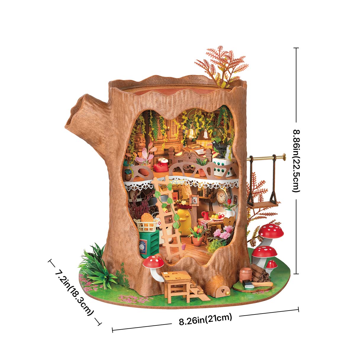 Rolife Fairytale Tree House DIY Miniature House DG179 | Robotime