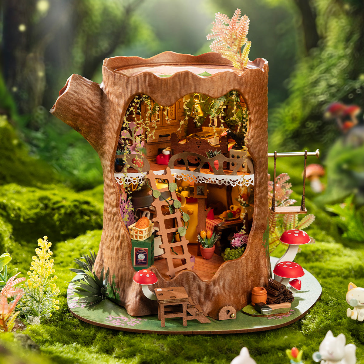 Rolife Fairytale Tree House DIY Miniatuurhuis DG179