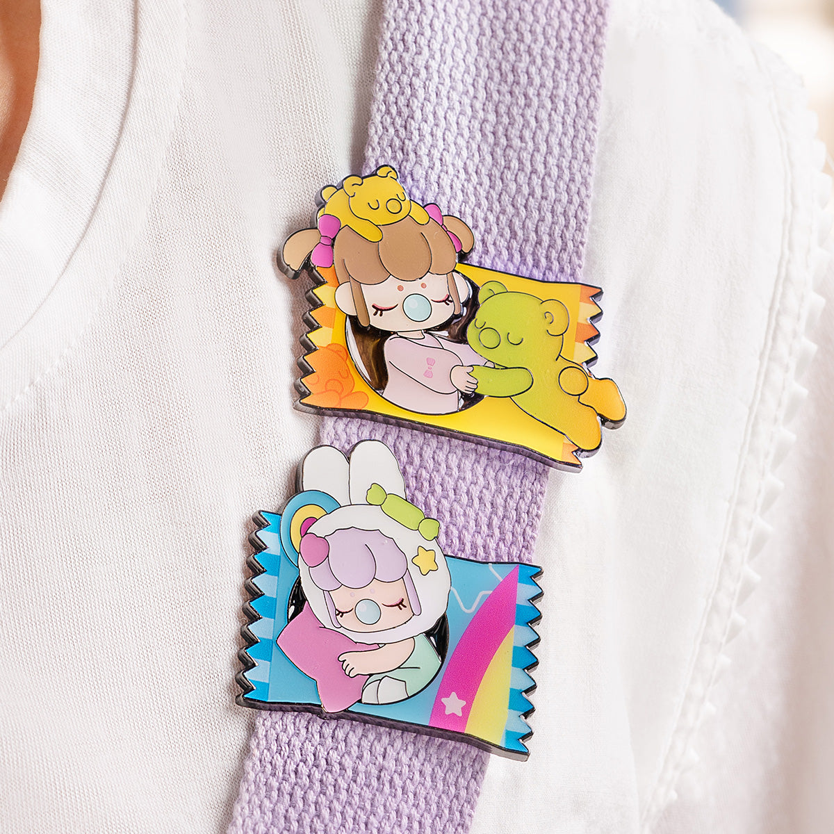 Rolife Nanci Sweet Time Badge Blind Box PNG10