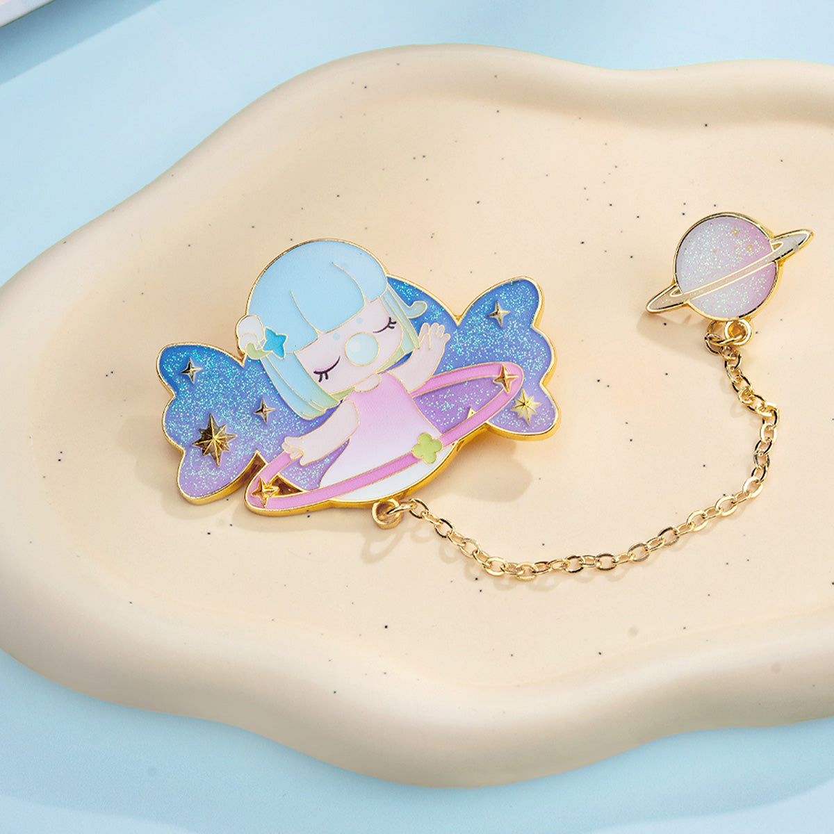 Rolife Nanci Sweet Time Badge Blind Box PNG10