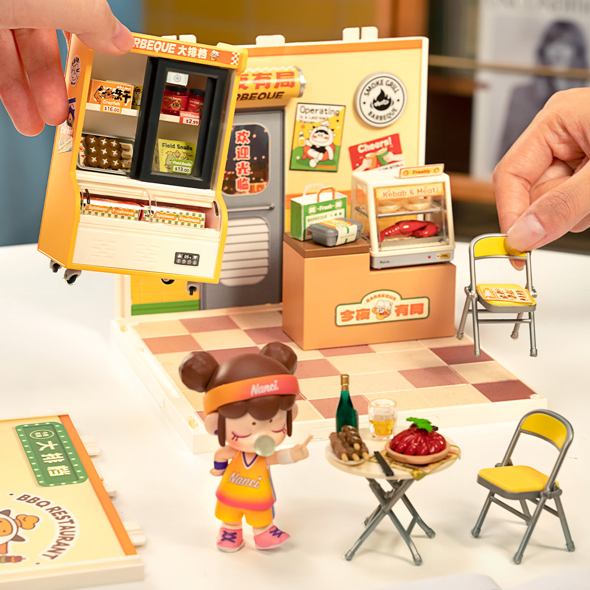 Rolife Night Out Food Stall DIY Miniature House DW022