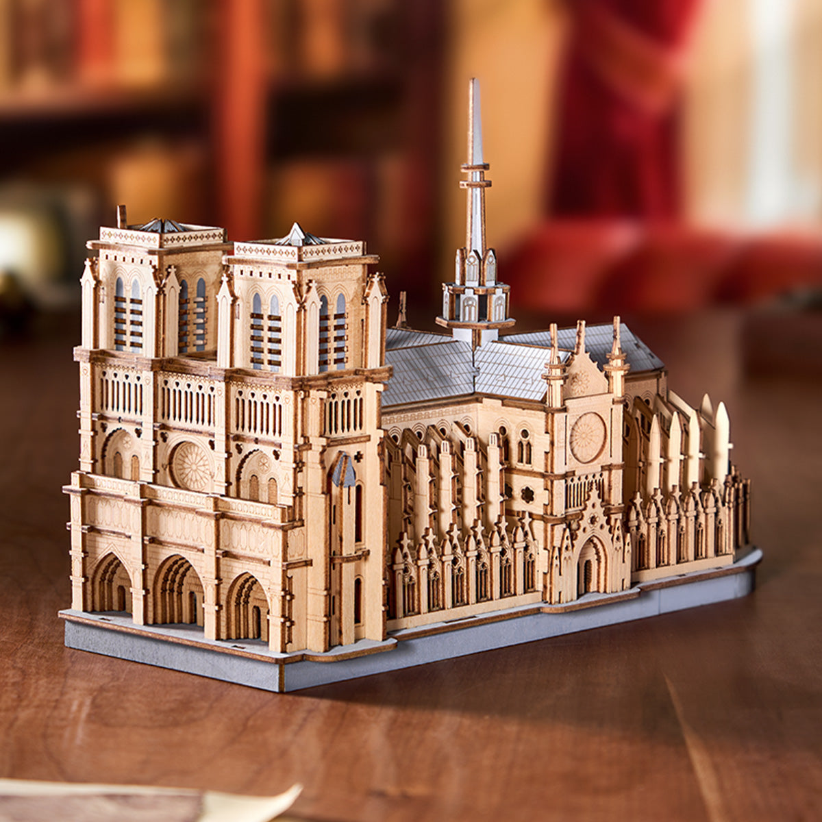 Rowood Paris Cathedral TG511 - 3D Wooden Architecture Model Kit
