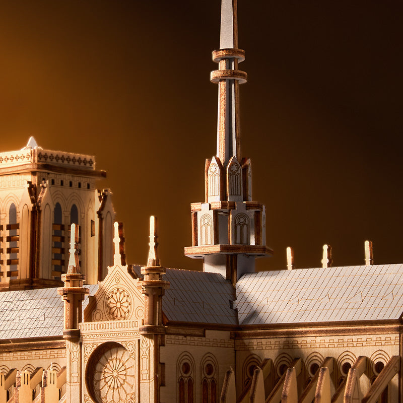 Rowood Paris Cathedral TG511 - 3D Wooden Architecture Model Kit