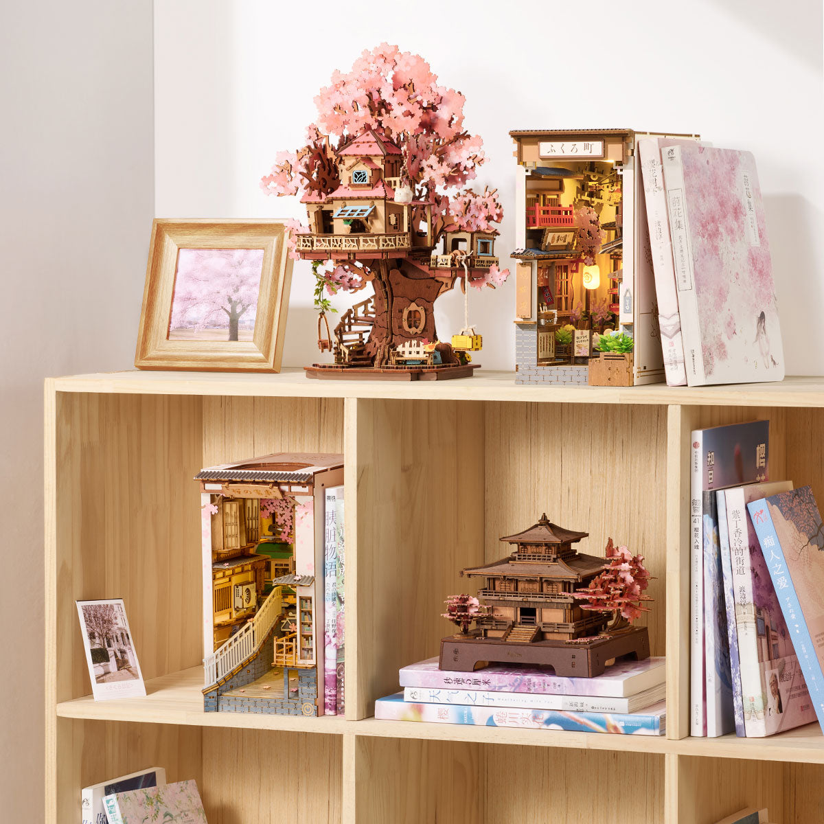 Rolife Sakura Pavillon 3D-Holzpuzzle TGA07