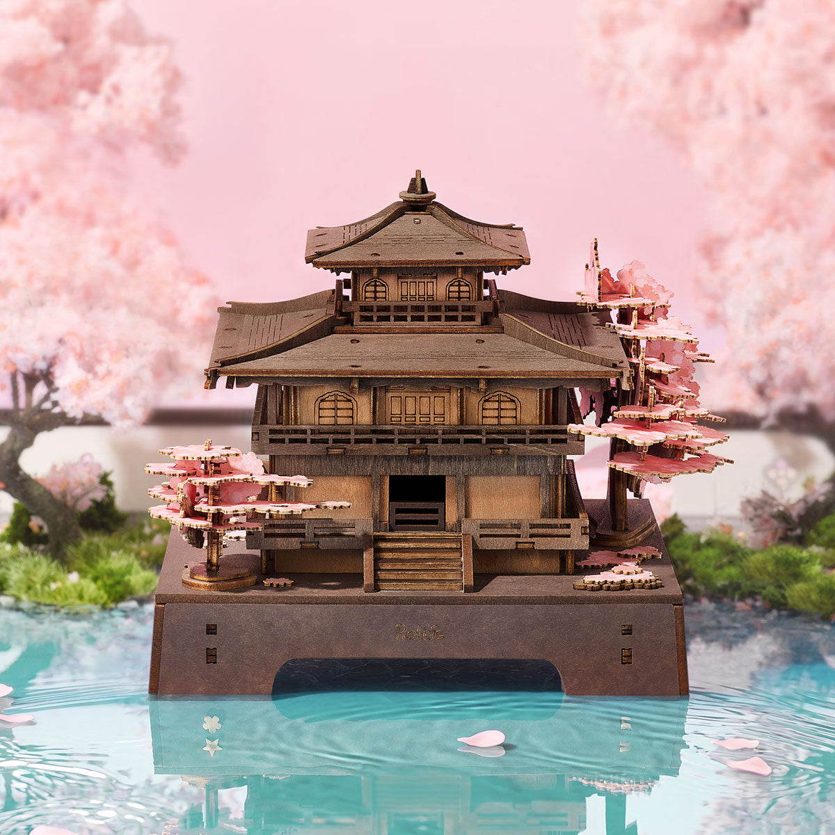 Rolife Sakura Pavilion 3D Wooden Puzzle TGA07