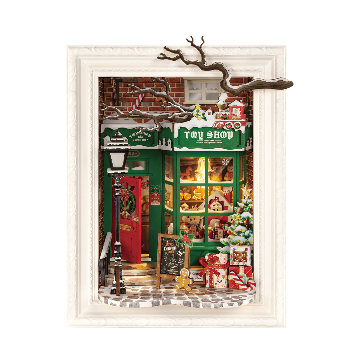 Rolife 3D Wooden Puzzle - Santa's Toy Shop DP006 Rolife 3D Wooden Puzzle - Santa's Toy Shop DP006