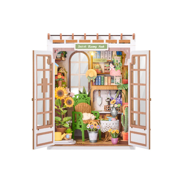 Rolife Secret Bloomy Nook DIY Book Nook TGE04 | Robotime