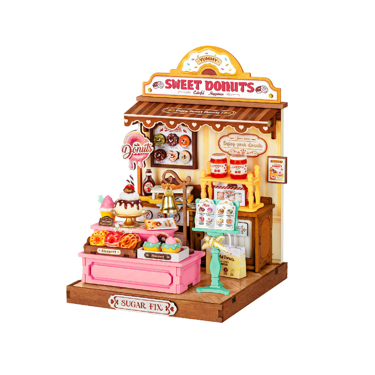 Rolife Sweetie's Donut Shop DIY Miniature House DS051