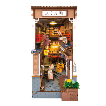 Rolife Sakura Wine Alley DIY Book Nook TGB11 variant 101