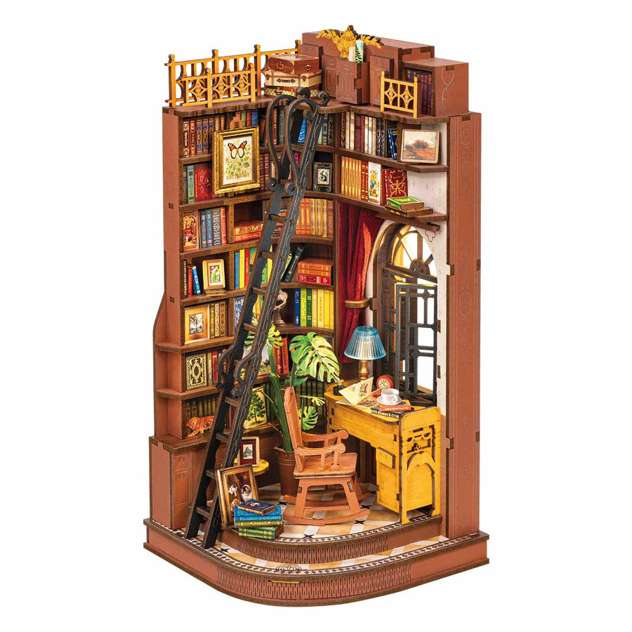 Rolife Stille Ecke Studie DIY Book Nook TGE02