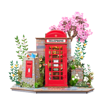 Rolife Blossom Book Booth 3D Wooden Puzzle TGS05 variant 9f7