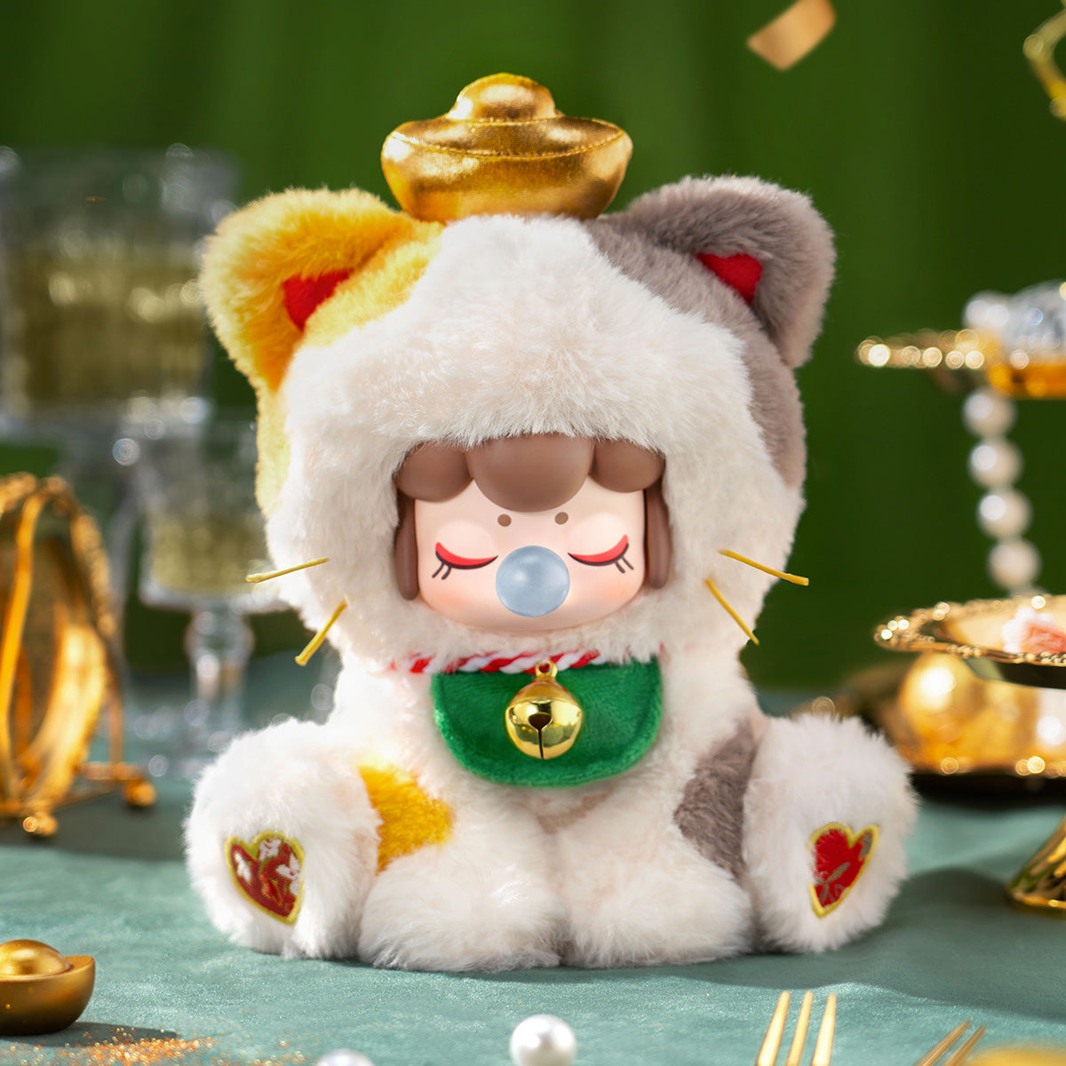 Rolife Nanci's Tea Time Kitties Surprise Plush Dolls MNDXX