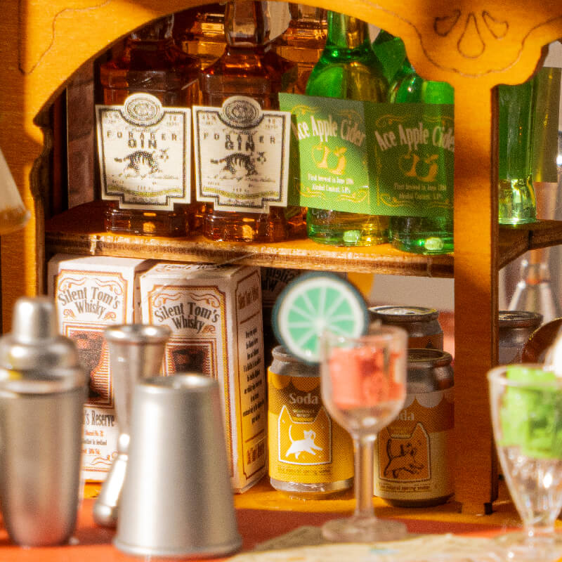 Vintage Spirits Display