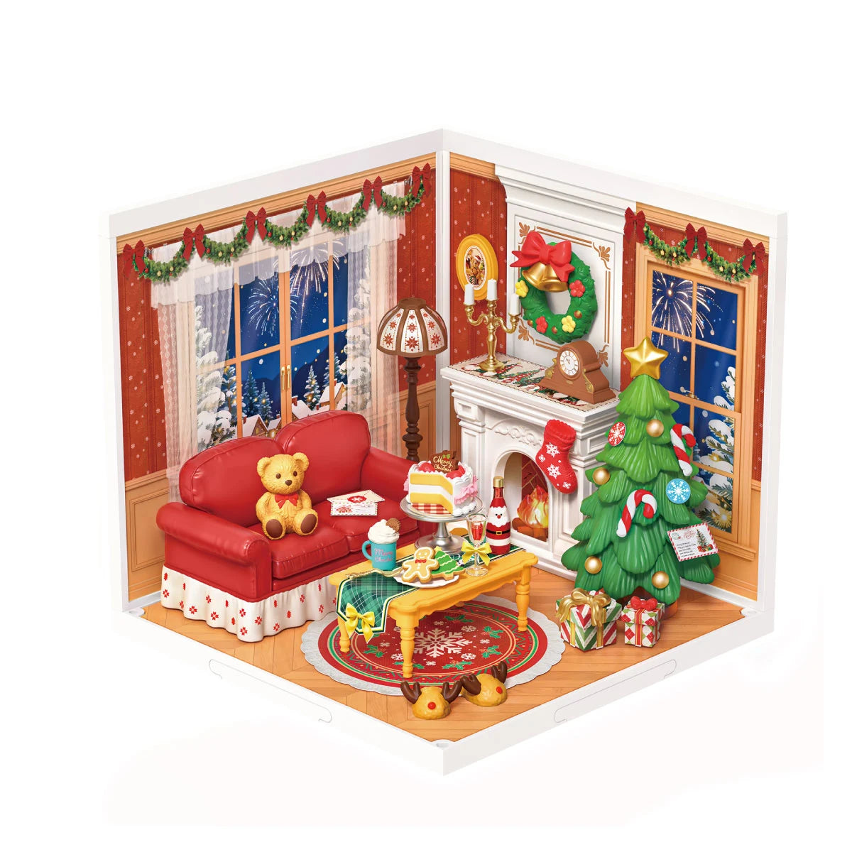 Rolife Twinkling Christmas Eve DIY Miniature House DWZ03