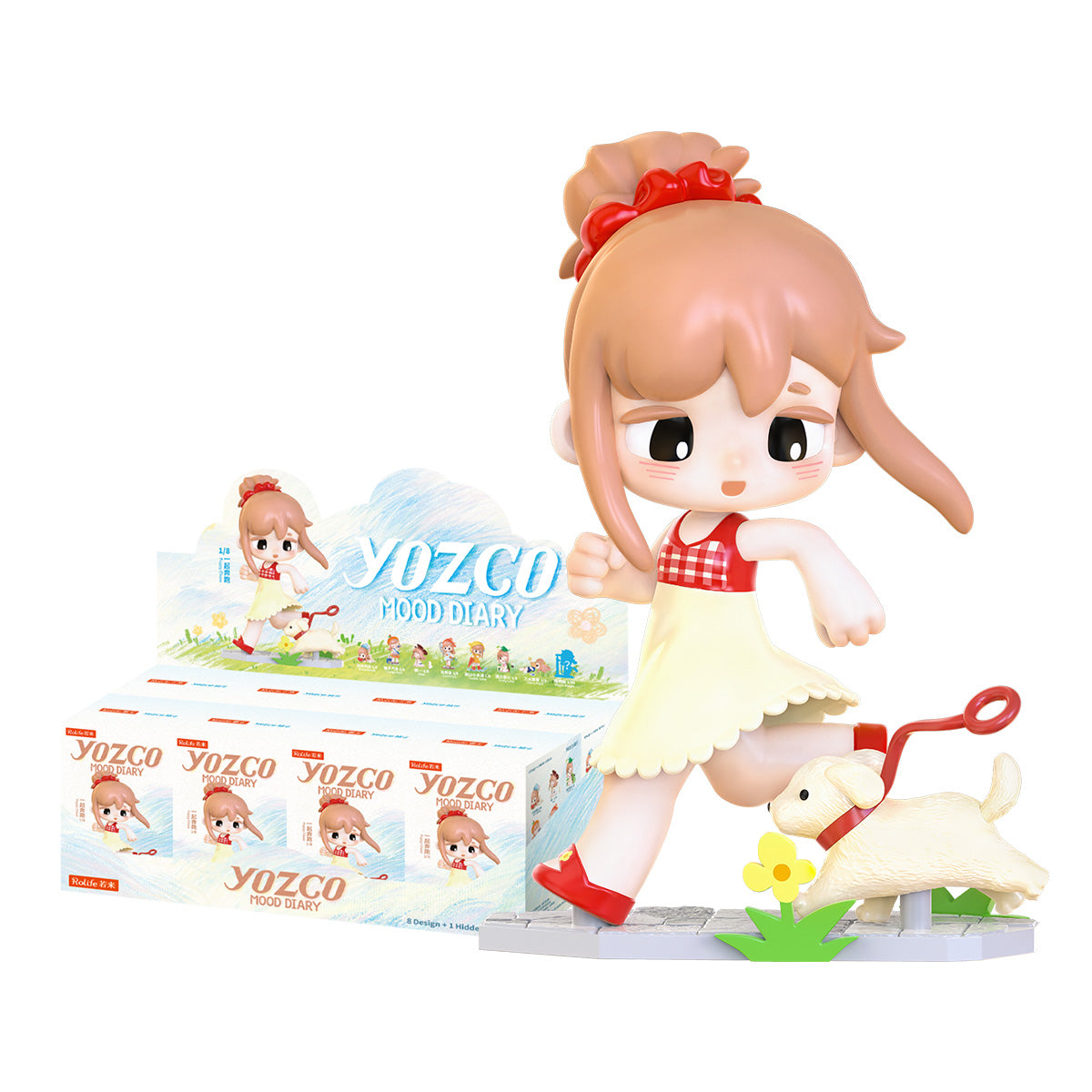 Rolife Yozco Mood Diary Surprise Figure Dolls RAXX | 8+1 Secret Figures ...
