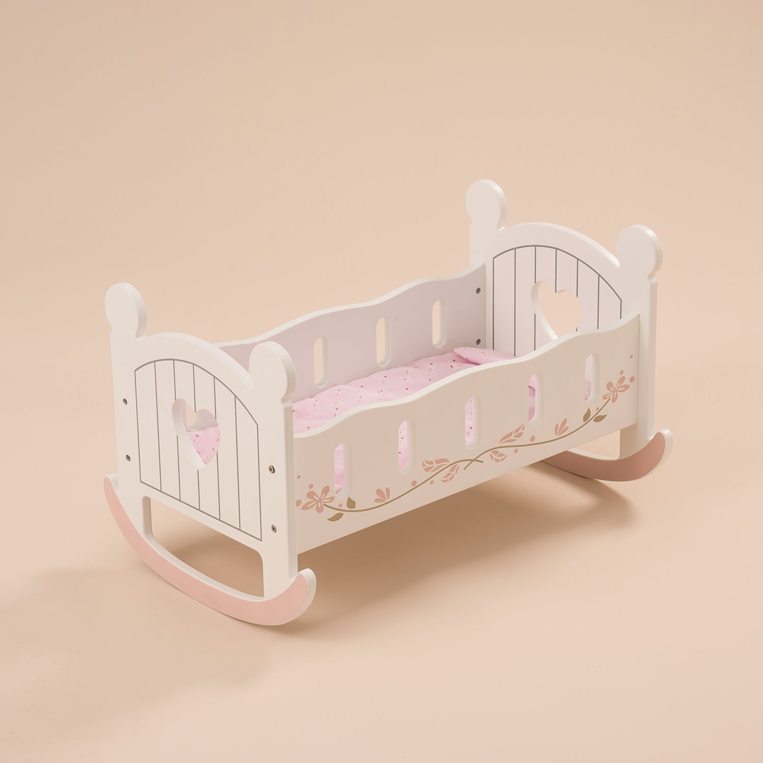 ROBUD Baby Wooden Doll Crib 18inch WRP01 Robotime