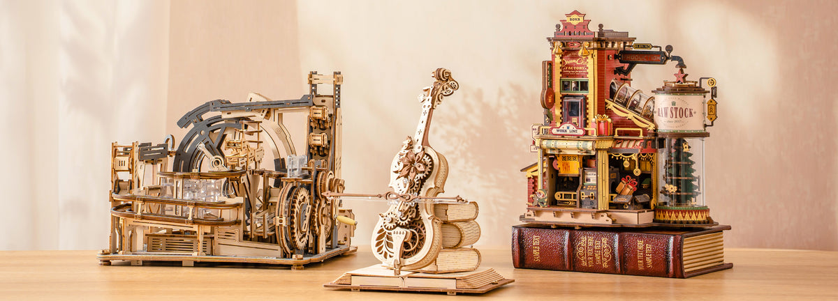 Rohr Models ROKR: Best 3D Puzzles, Mechanical Models for Adults | Robotime