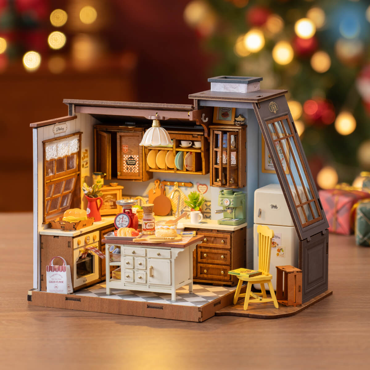Rolife Baking Kitchen DIY Miniature House DG172