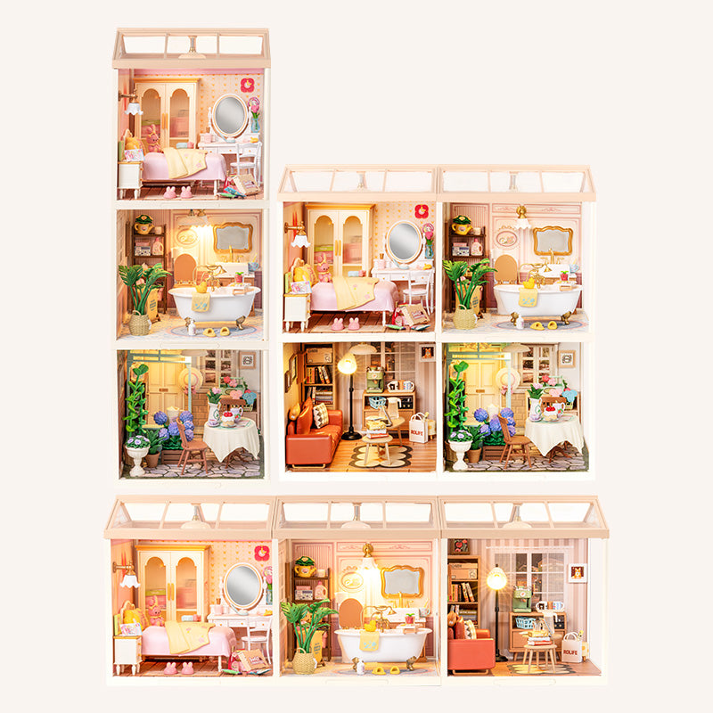 Rico ページ　ドールハウス Rolife Puppy's Cozy Villa DIY Miniature House DG169 | Robotime