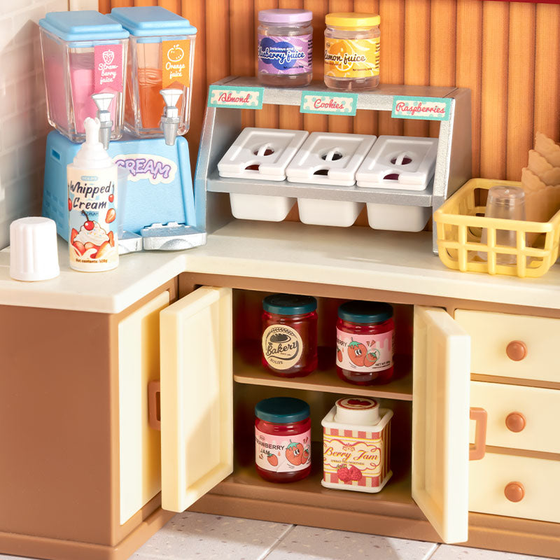Rolife Flavorful Ice Cream DIY Miniature House DW018B | Robotime
