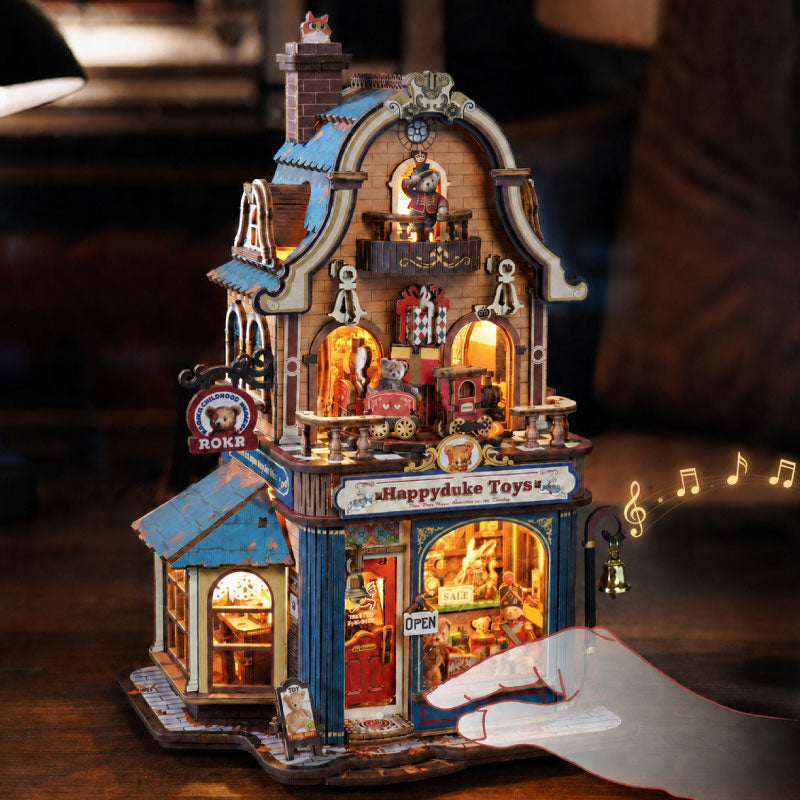 One-key Sensing Activation Toy Shop Now Open