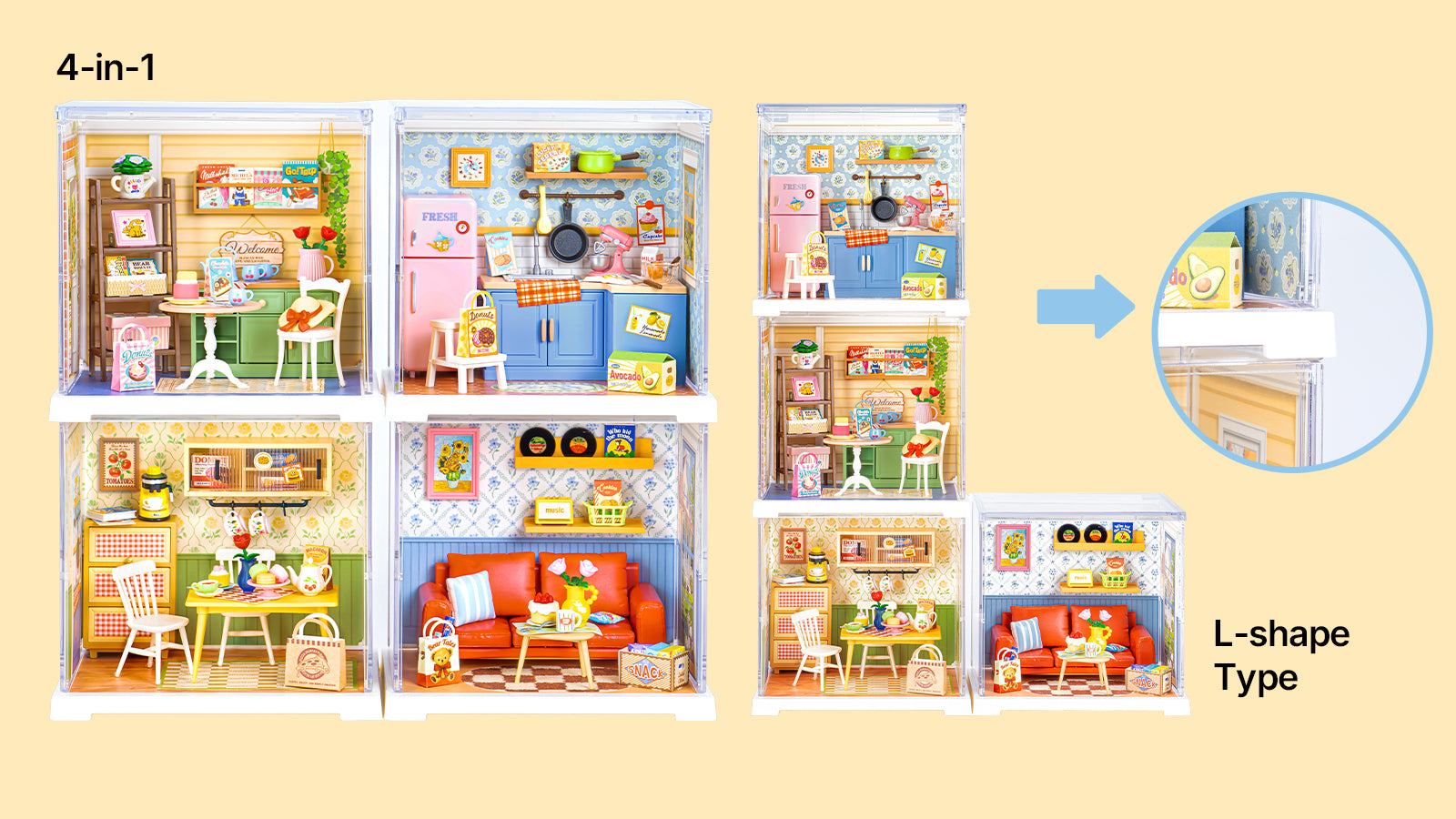 Empilez à votre façon